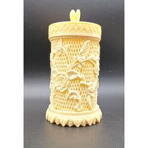 Agiftcorp Plastic Lace Appetizer Hors D'oeuvre Cocktail Forks Container MCM